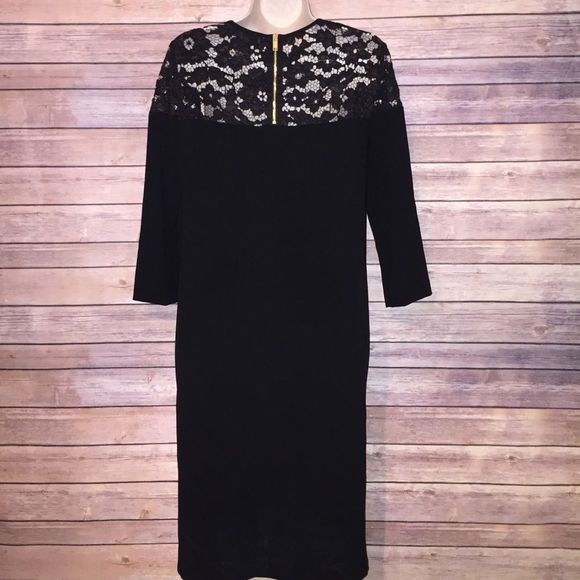 🎉SALE🎉 DKNY Donna Karan Black Lace Dress Size 2 - Picture 3 of 3